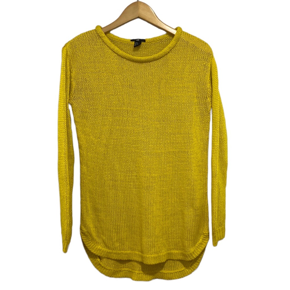 H&M High Low Tunic Sweater Women Size M